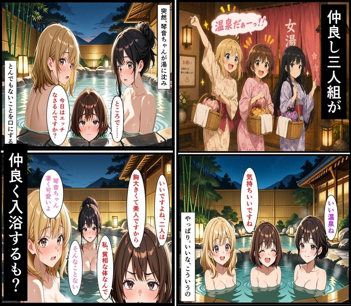 無防備すぎる同級生に、理性が追いつかなかった話 第14話「秋色の温泉旅行」 サンプル2