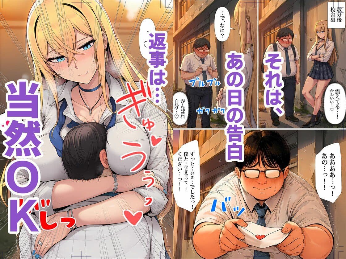 憧れだったハイスペギャルJKにタイムリープ憑依した弱男おじさん、昔の自分のオナホメス奴●になってあげた サンプル5