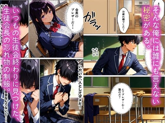 【処女喪失】完璧生徒会長のH練習台。煽って理性崩壊！中出しイキ狂い サンプル2