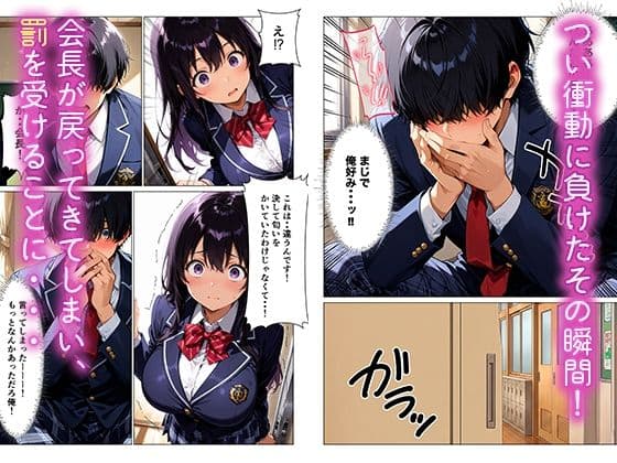 【処女喪失】完璧生徒会長のH練習台。煽って理性崩壊！中出しイキ狂い サンプル3