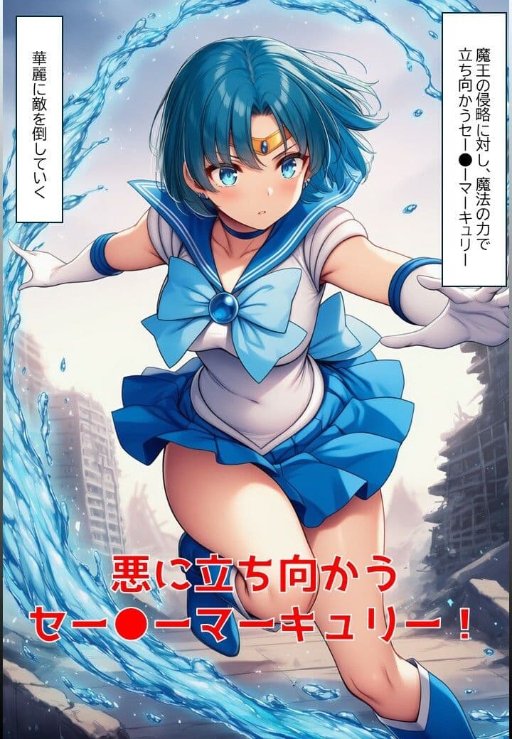 水星戦士の悪堕ち〜セー●ーマーキュリーの受難〜 サンプル1