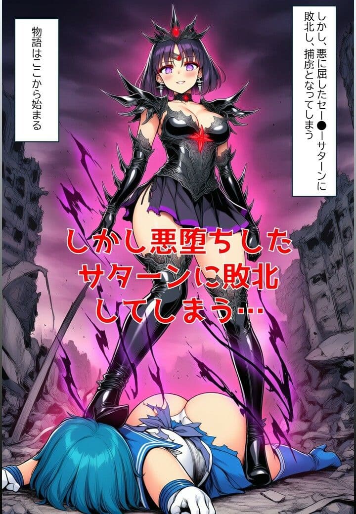 水星戦士の悪堕ち〜セー●ーマーキュリーの受難〜 サンプル2