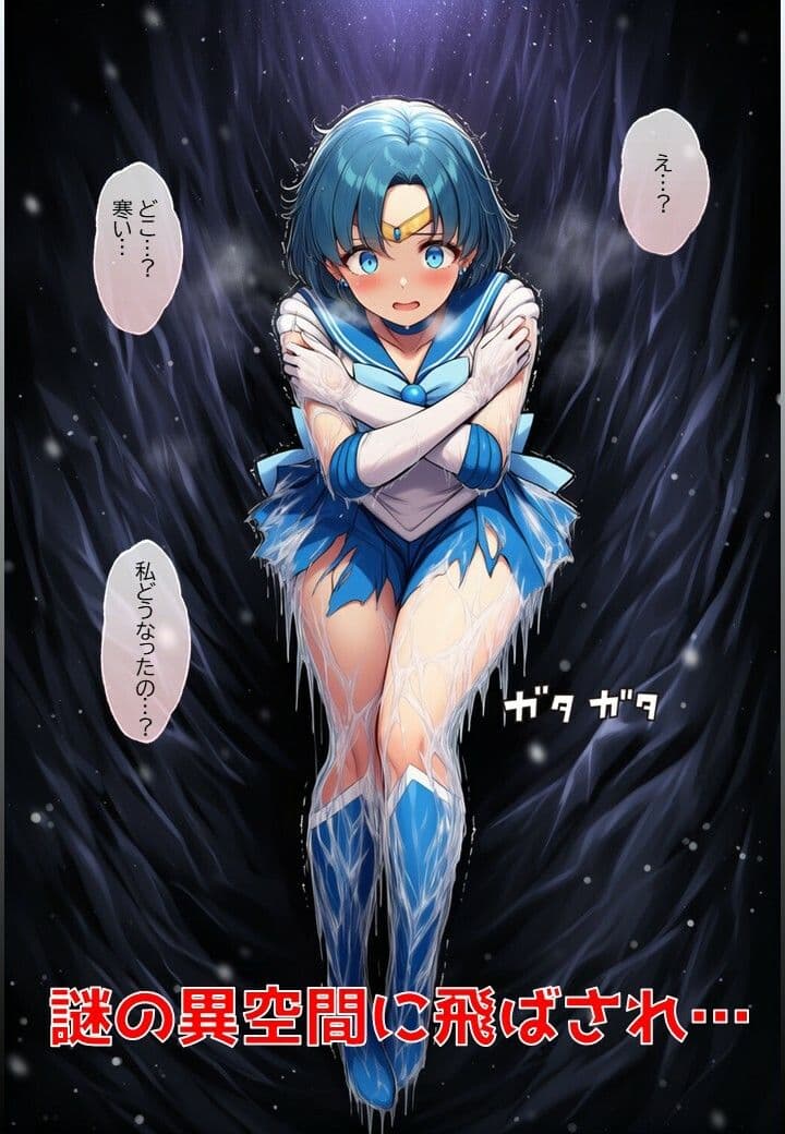 水星戦士の悪堕ち〜セー●ーマーキュリーの受難〜 サンプル5