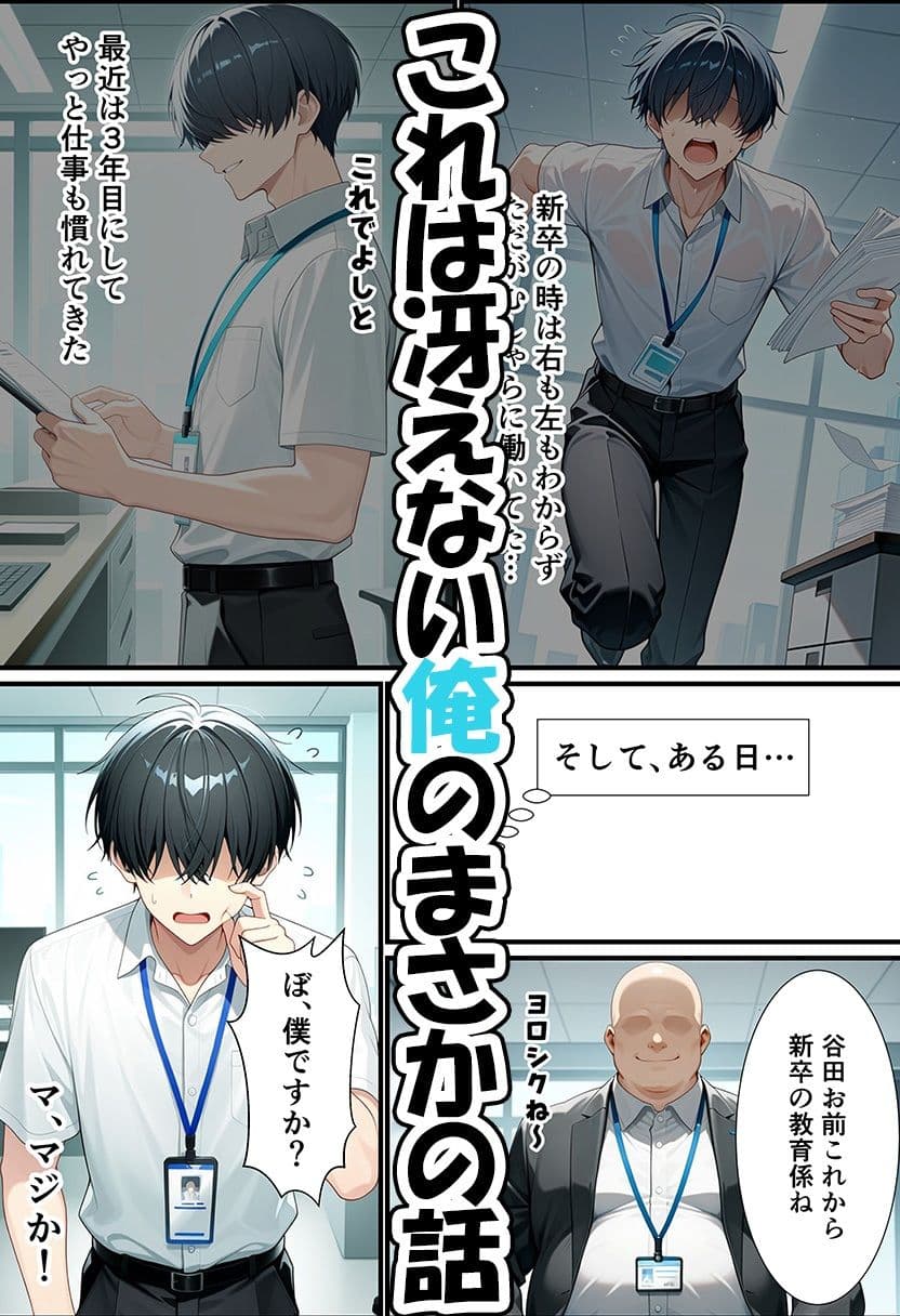エッチで感じたことない新卒部下の巨乳ジト目ダウナーギャルと生ハメセックスしちゃった話 サンプル1
