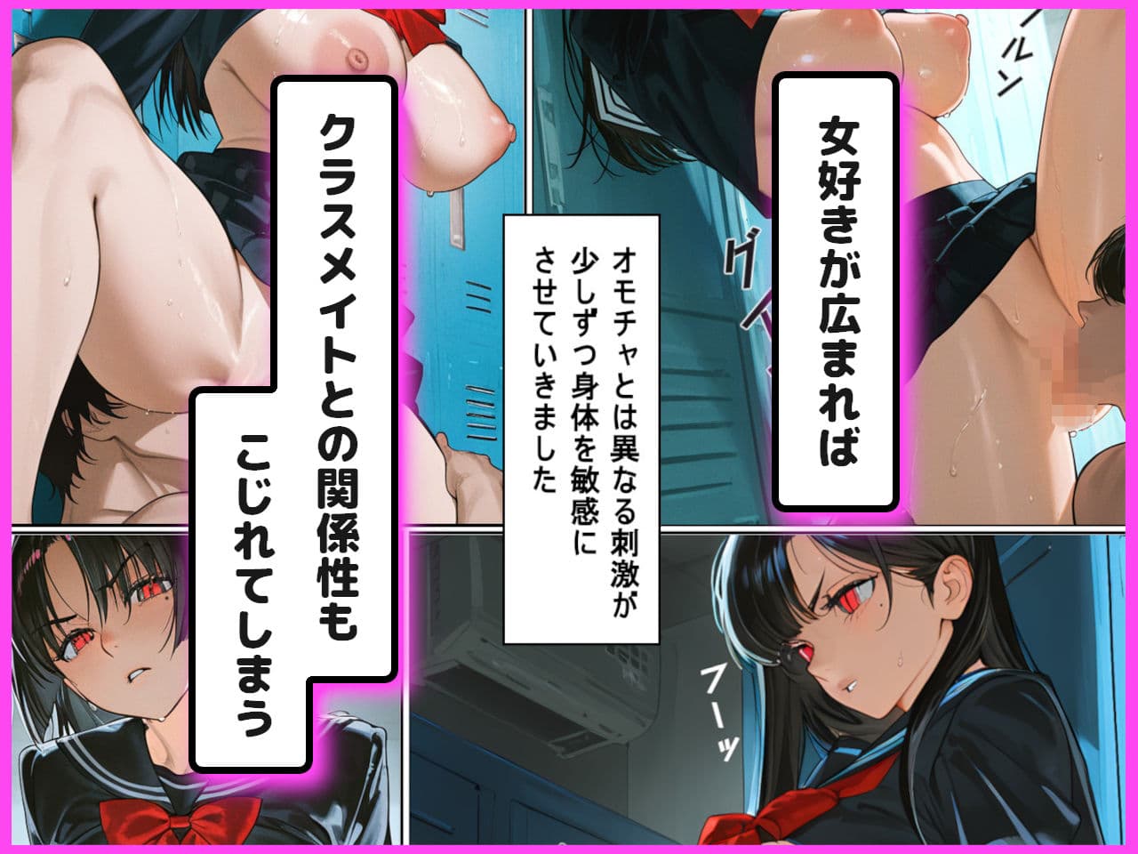 男女比1:20の終末貞操逆転世界で女の子好きな私が種付けされる話 サンプル8