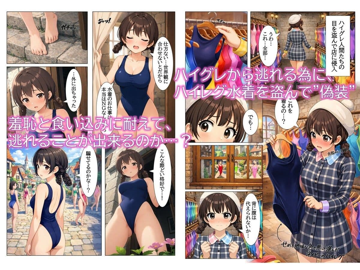 特撮ヒロインがハイグレ堕ちしちゃう！ 〜夢の世界のThis Heroine〜 サンプル3