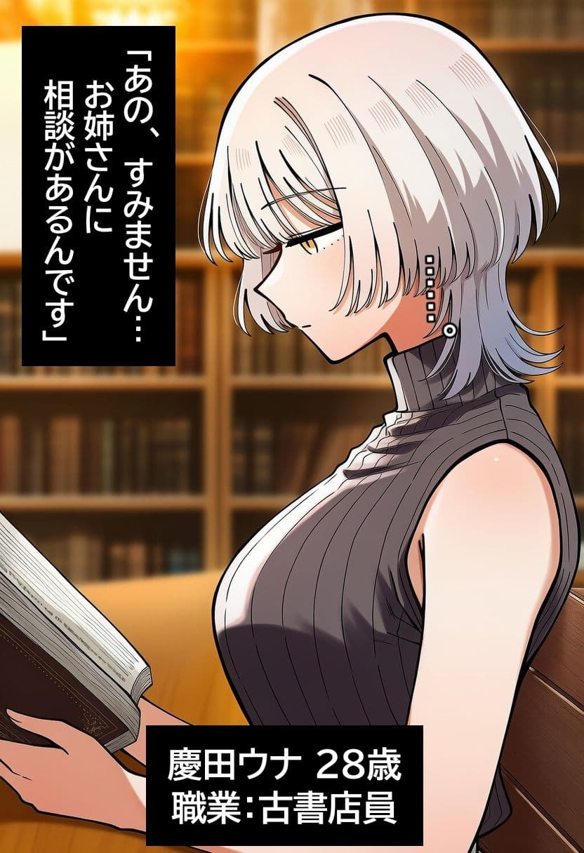 古書店員のダウナー系お姉さんに生中出ししまくって孕ませるまで。 サンプル1