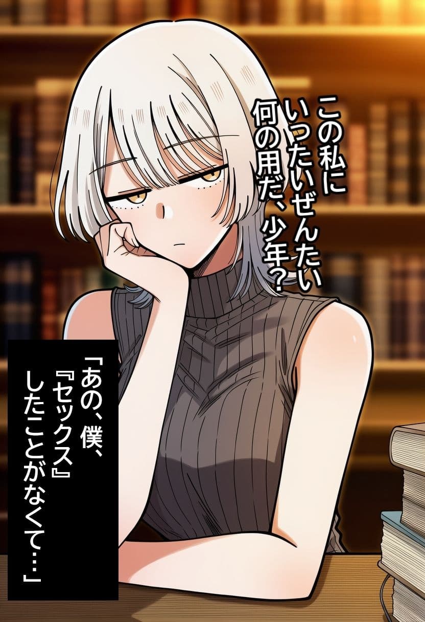 古書店員のダウナー系お姉さんに生中出ししまくって孕ませるまで。 サンプル2