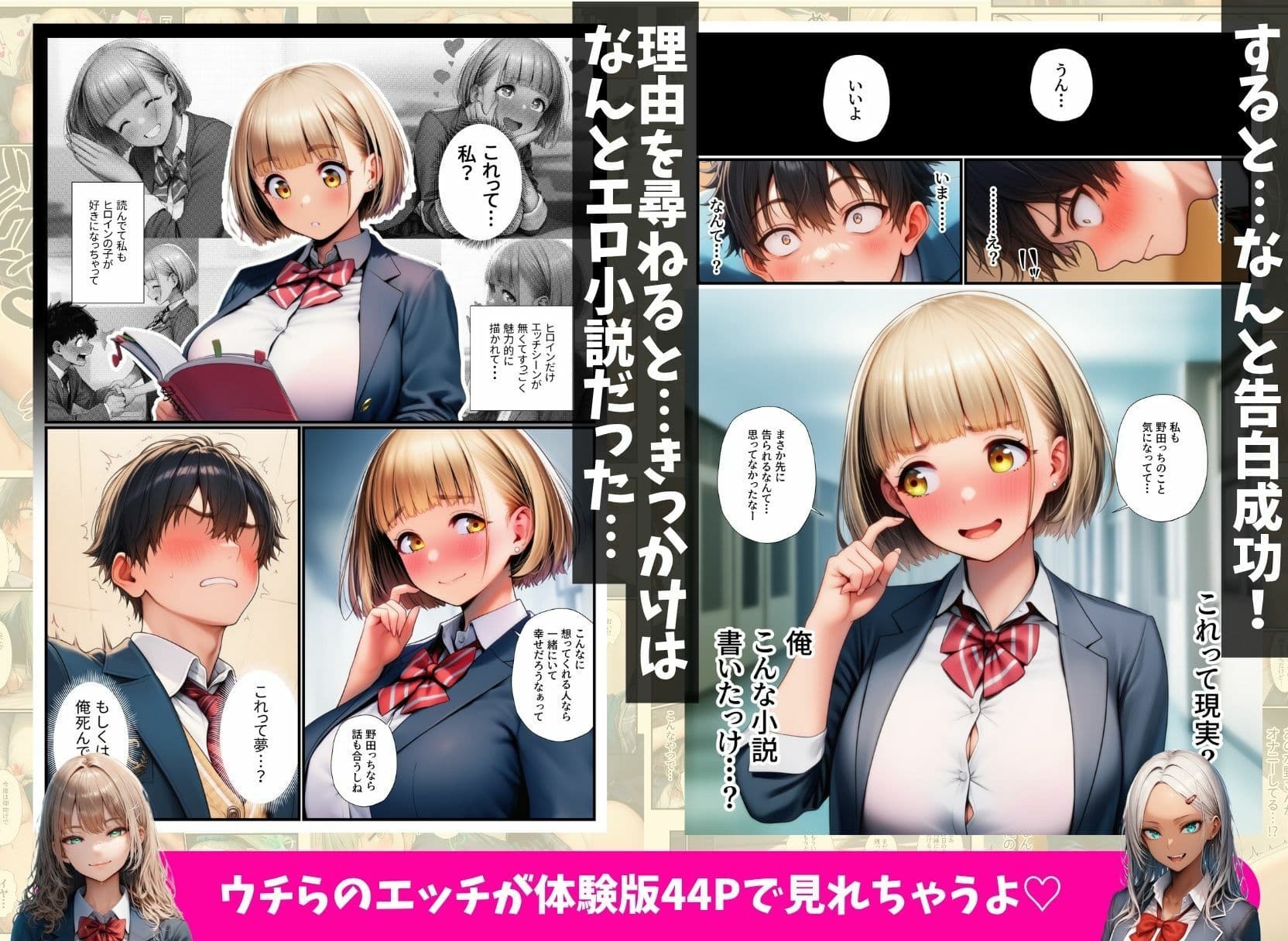 オタクの俺をいじめる一軍ギャル達をエロ小説のネタにしたらホントに中出しセックスできちゃった話 サンプル8