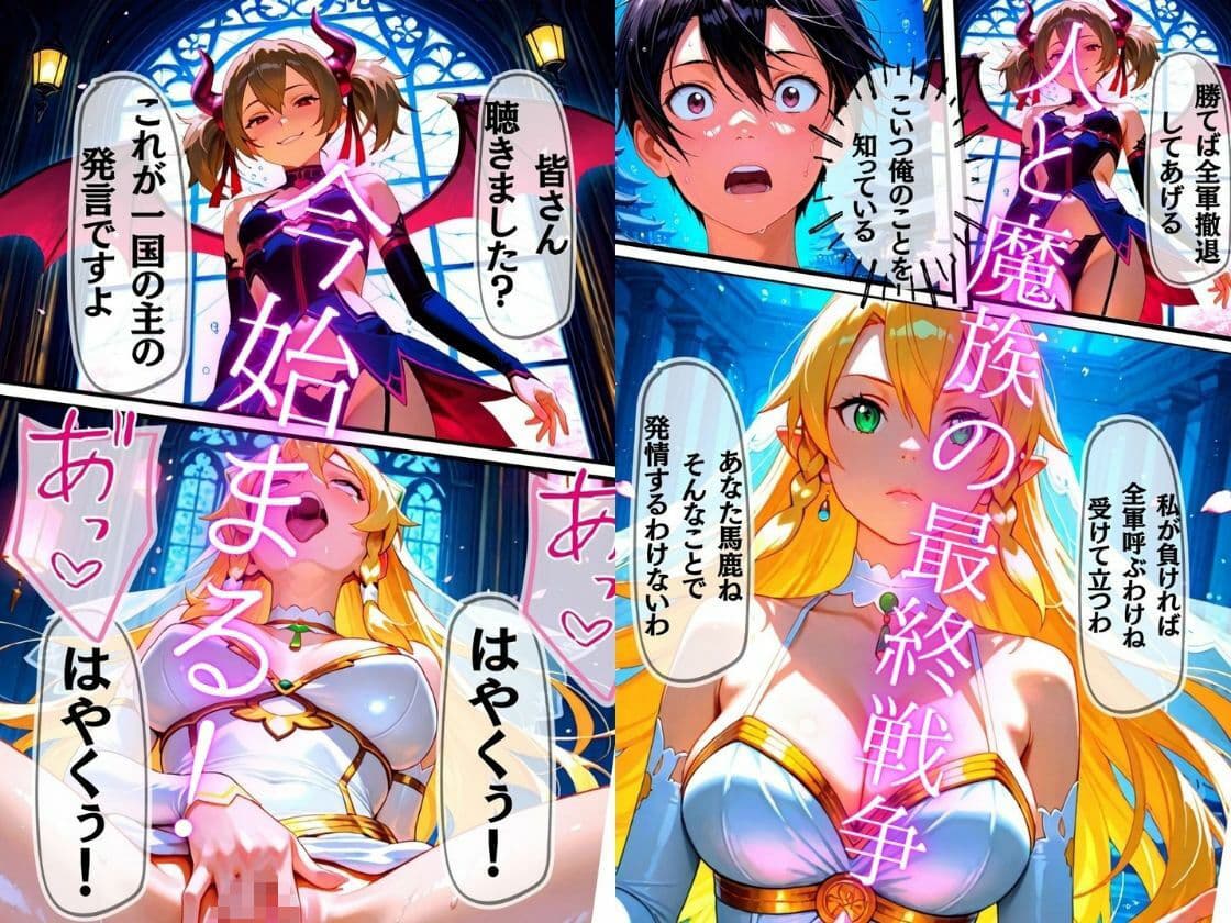 【特大ボリューム本編341P】触れた女は全員発情で快楽奴●堕ち、セックスで異世界攻略【フルカラーコミック】 サンプル5