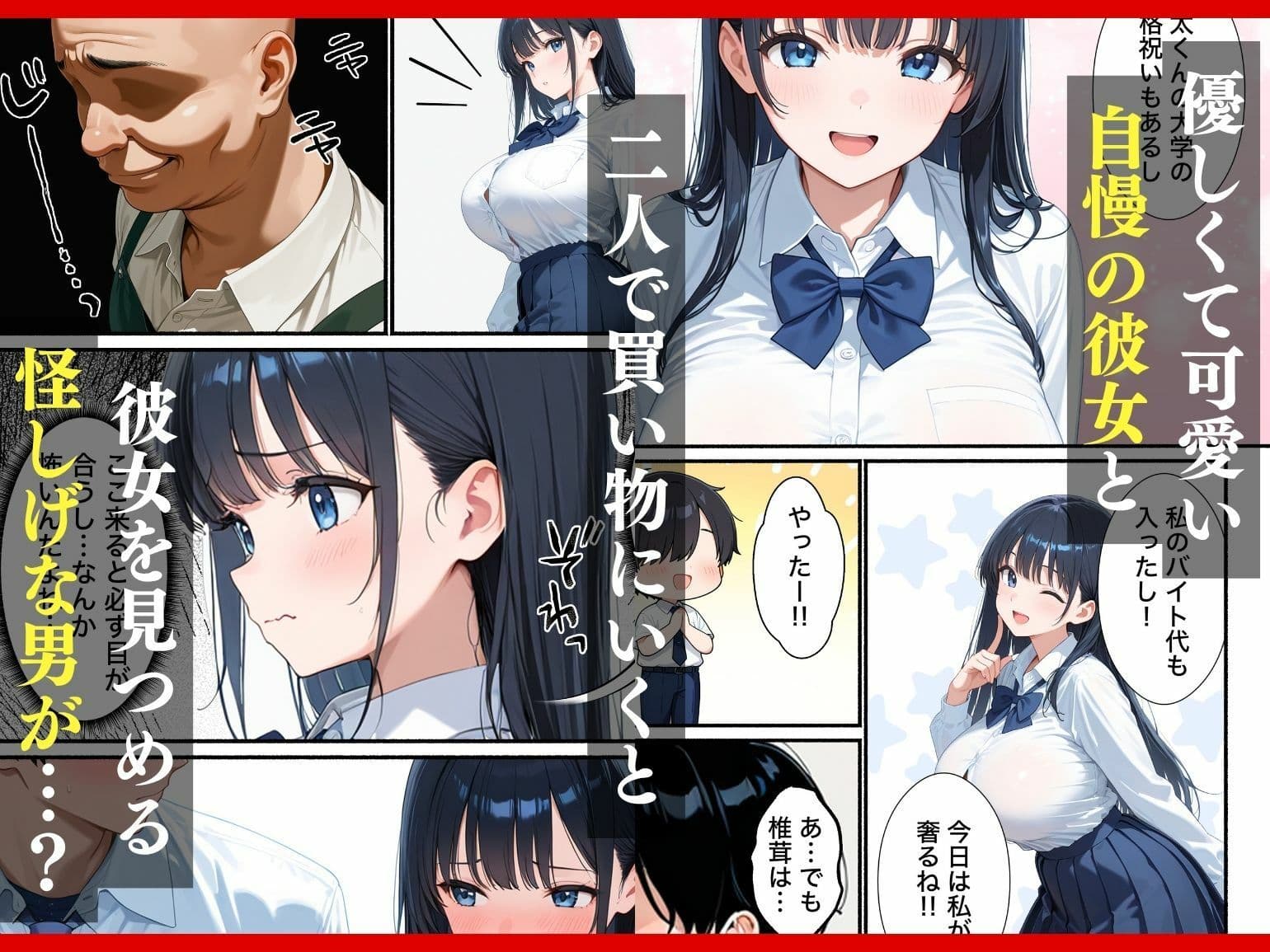 清楚系彼女が寝取られ絶頂しメス堕ちする話 サンプル2
