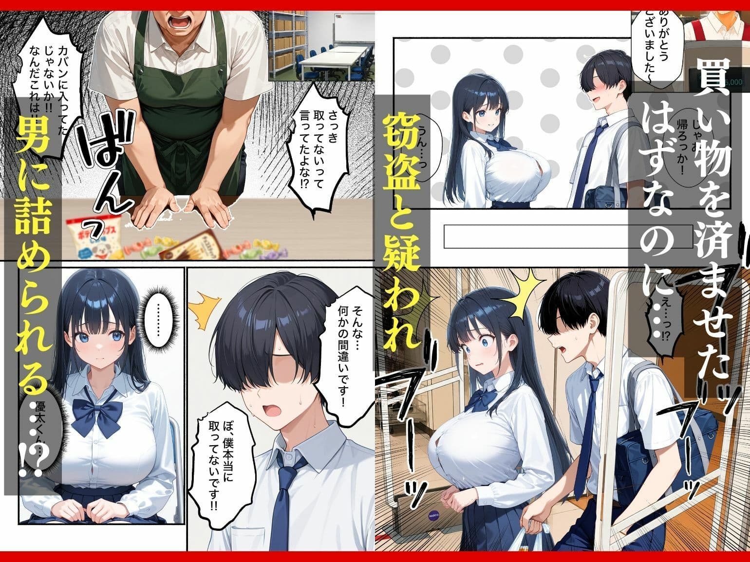 清楚系彼女が寝取られ絶頂しメス堕ちする話 サンプル3