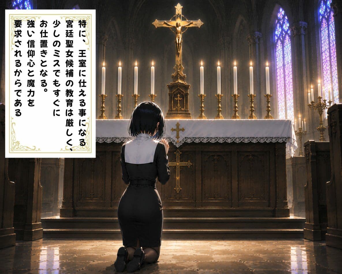 王立聖女育成学院のお仕置き サンプル3