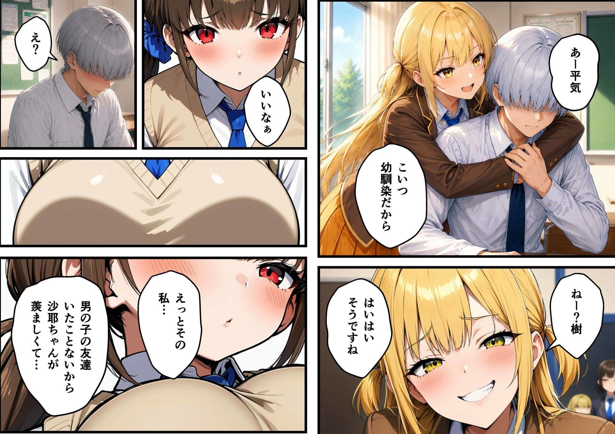 女子校に青一点 サンプル3