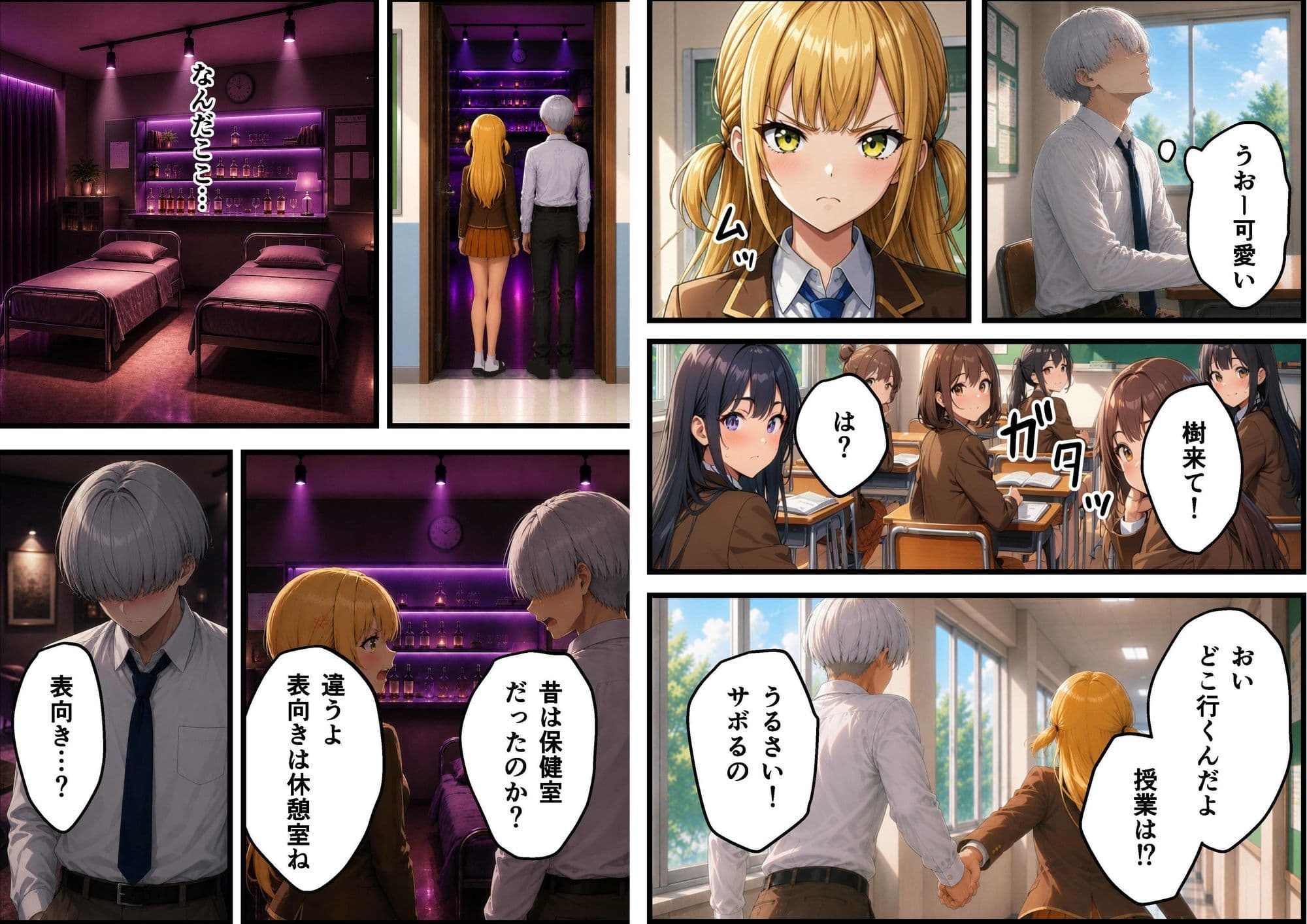 女子校に青一点 サンプル4