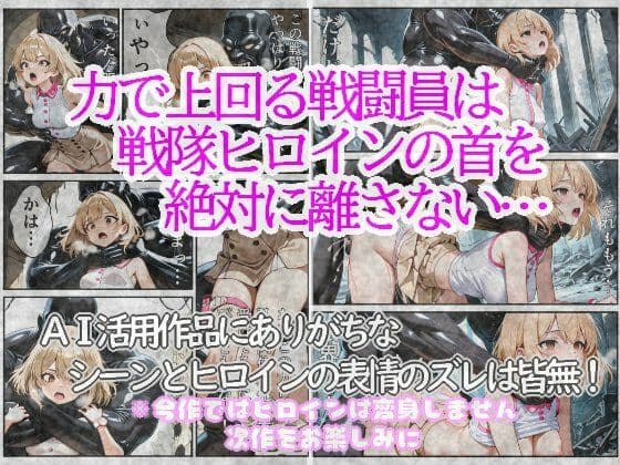 戦隊ヒロインは首を絞められ犯●れる 1〜隊員ユニフォーム編〜 サンプル2