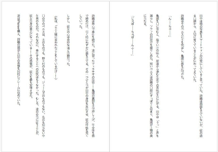 高慢な妻を堕とす・妻は今日も他人棒に貫かれる サンプル3