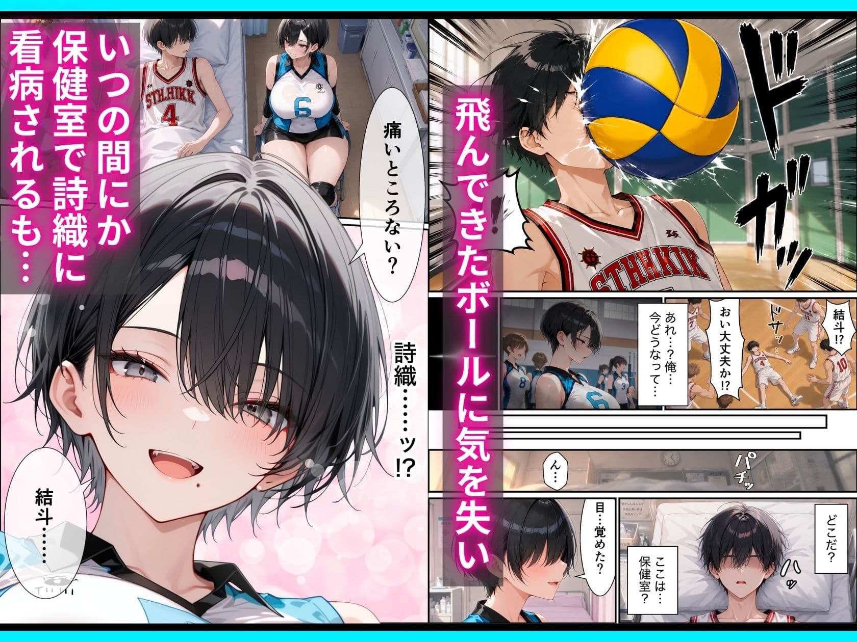 長身ボーイッシュ幼馴染との練習セックスは最高に気持ちいい  前編 サンプル3