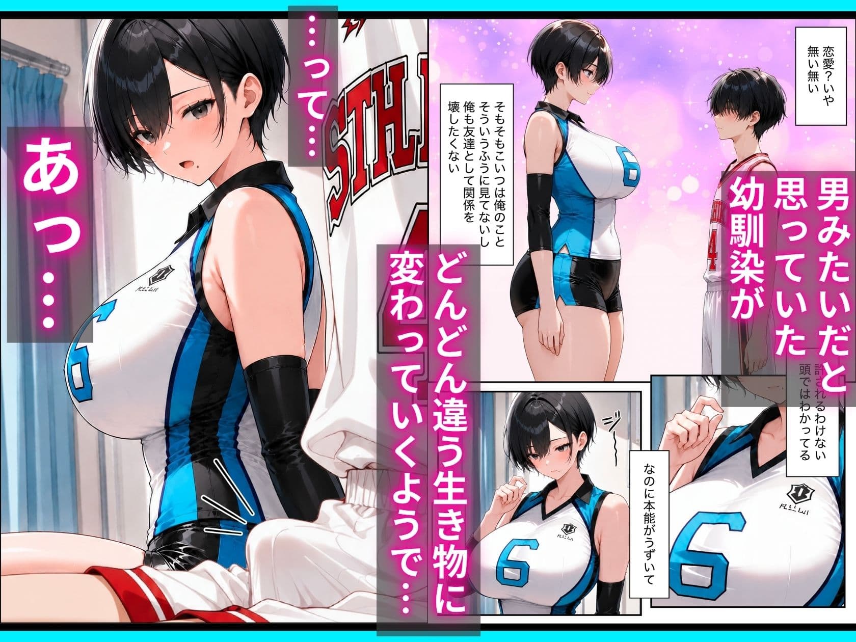 長身ボーイッシュ幼馴染との練習セックスは最高に気持ちいい  前編 サンプル5