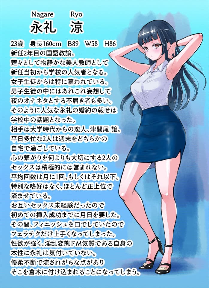 ながされ先生6  〜教え子とのセックスのシめにシめられちゃいました〜 サンプル1