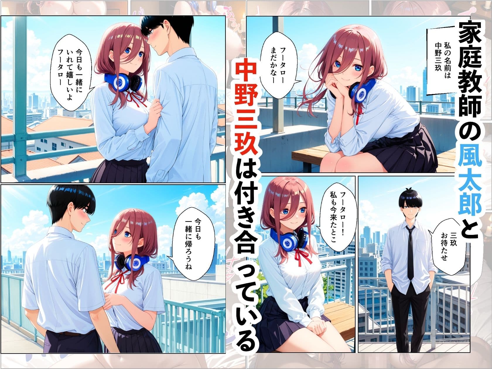 三玖寝取り調教〜パパ活がきっかけでメス堕ち〜 サンプル1
