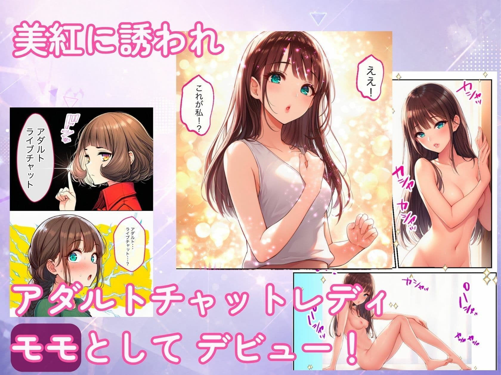 アダルトライブチャットやったら人生変わった（前篇） サンプル6
