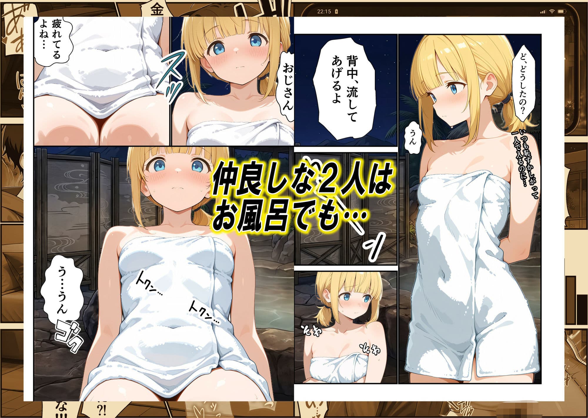 ビーチリゾートde金髪ちゃんといちゃいちゃする話 サンプル5