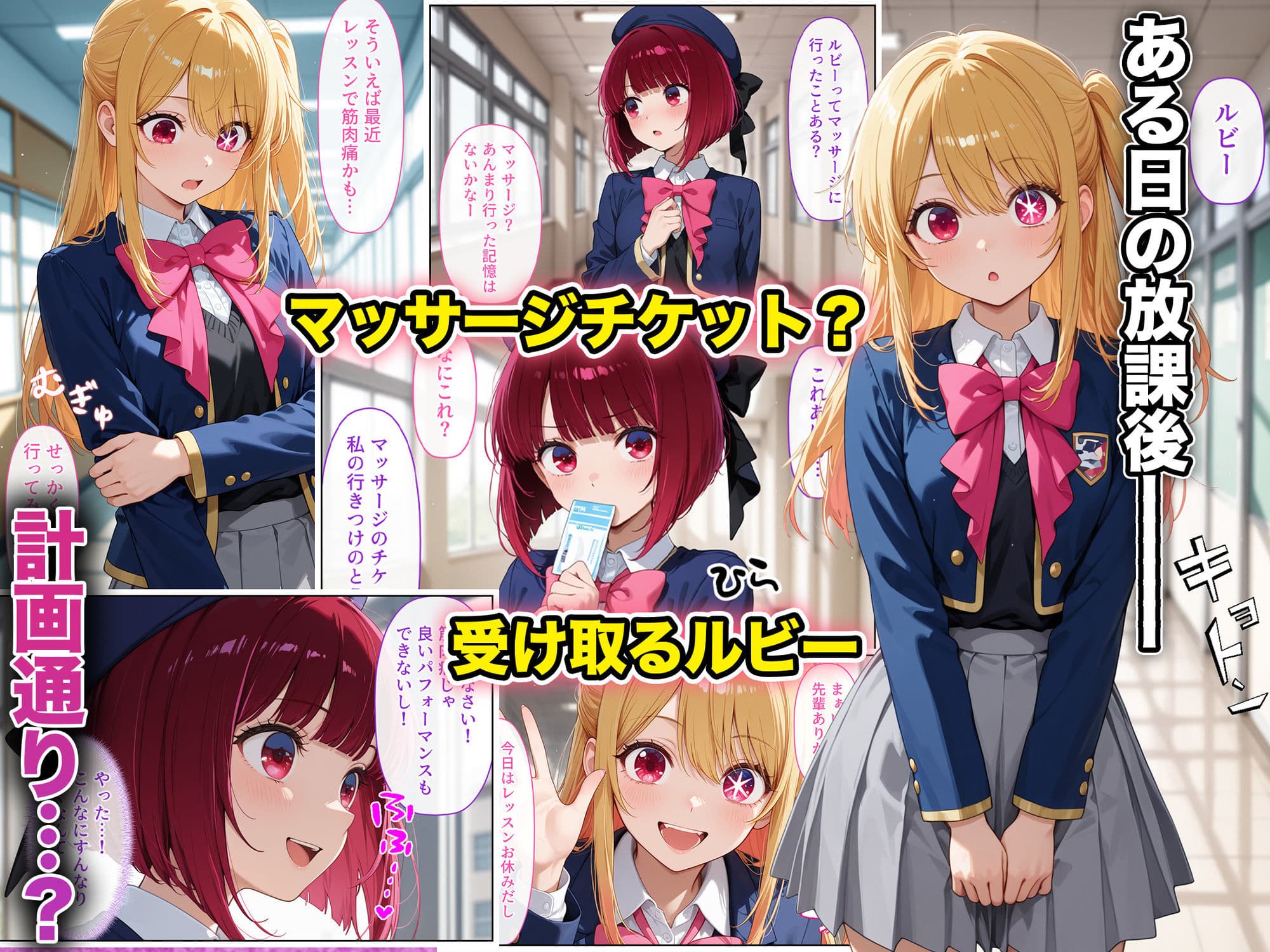 現役JKアイドルが媚薬マッサージに沼って自らおかわりを求めメスになった話  〜前編〜 サンプル1