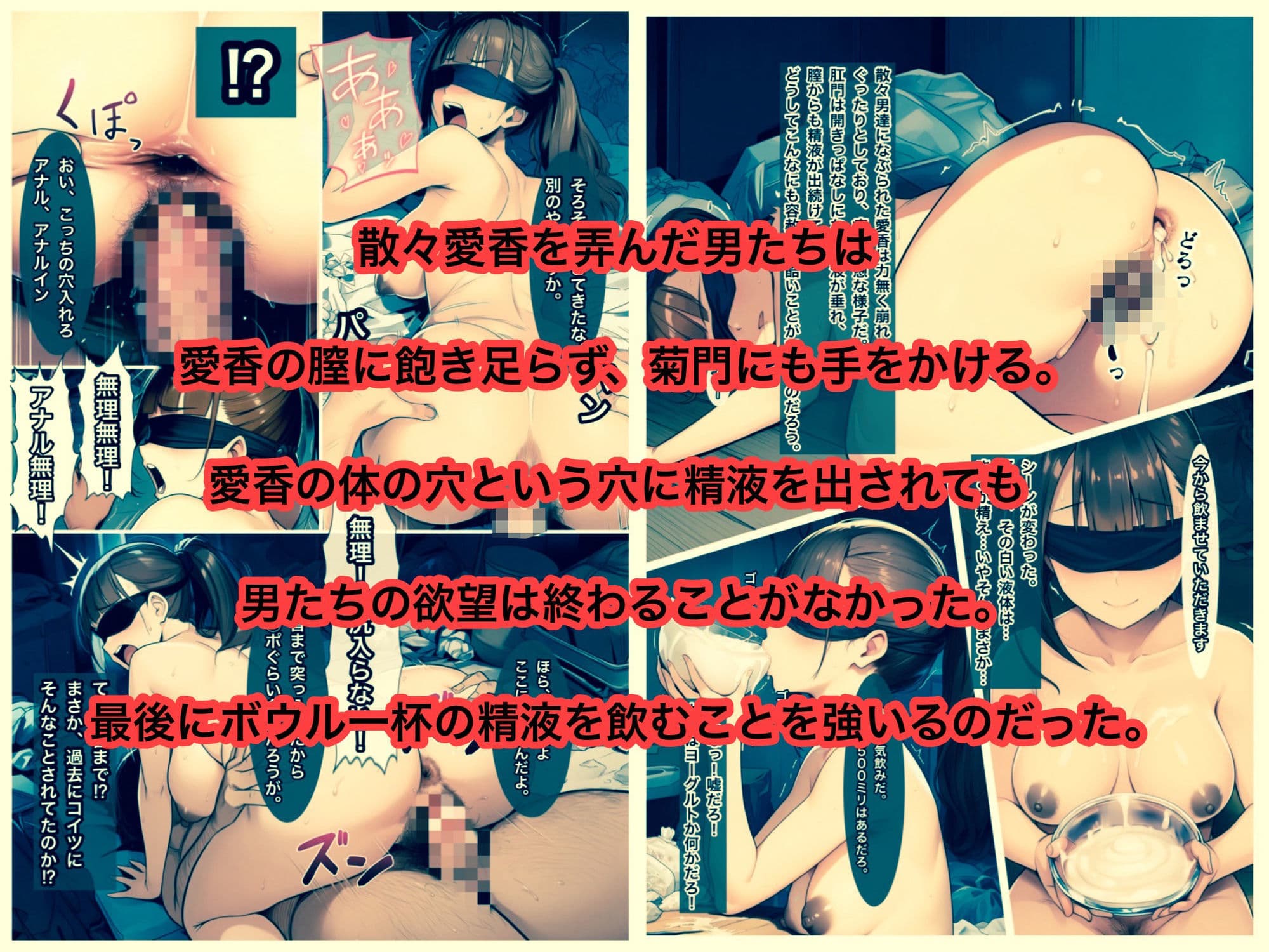 少女汚染最終章  地獄の痴態配信  雌豚愛香の受難 サンプル5