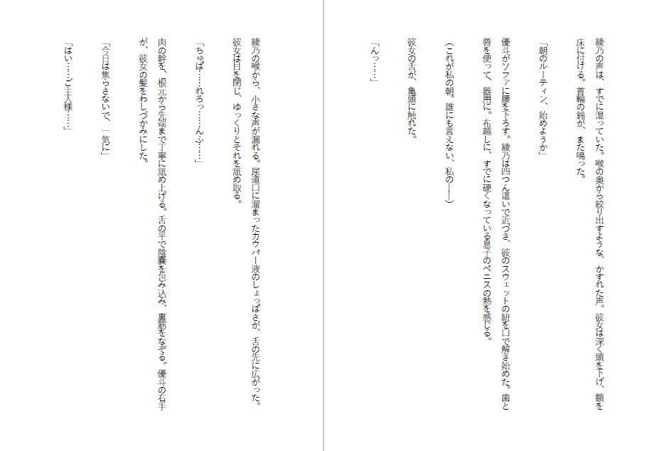 母親調教・息子に飼われる外資系エリート サンプル3