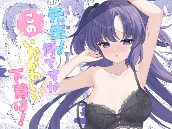 先生！何ですかこのいかがわしい下着は！