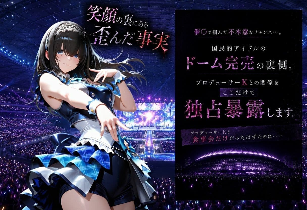 アイドルの闇・・・大舞台ステージを勝ち取るため枕営業 サンプル1
