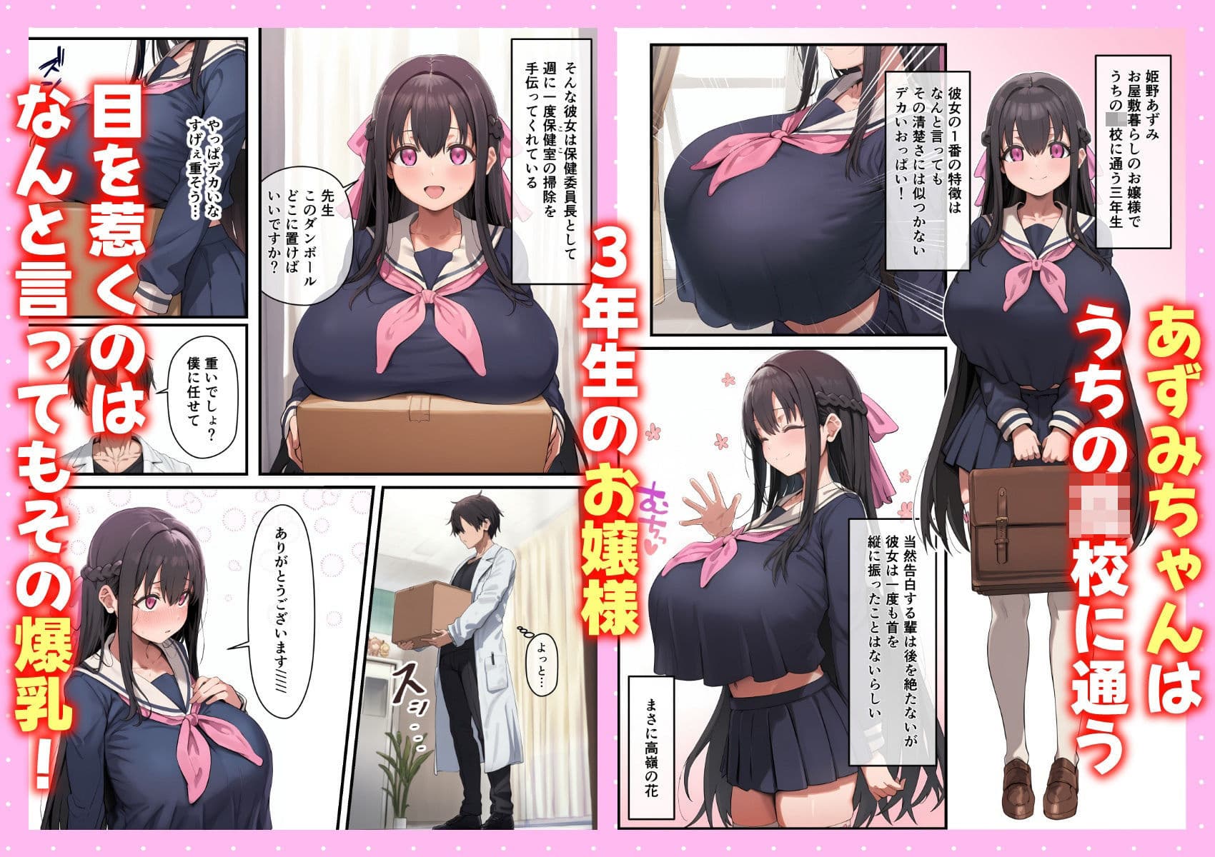 お嬢様JKの母乳管理をする話 サンプル1