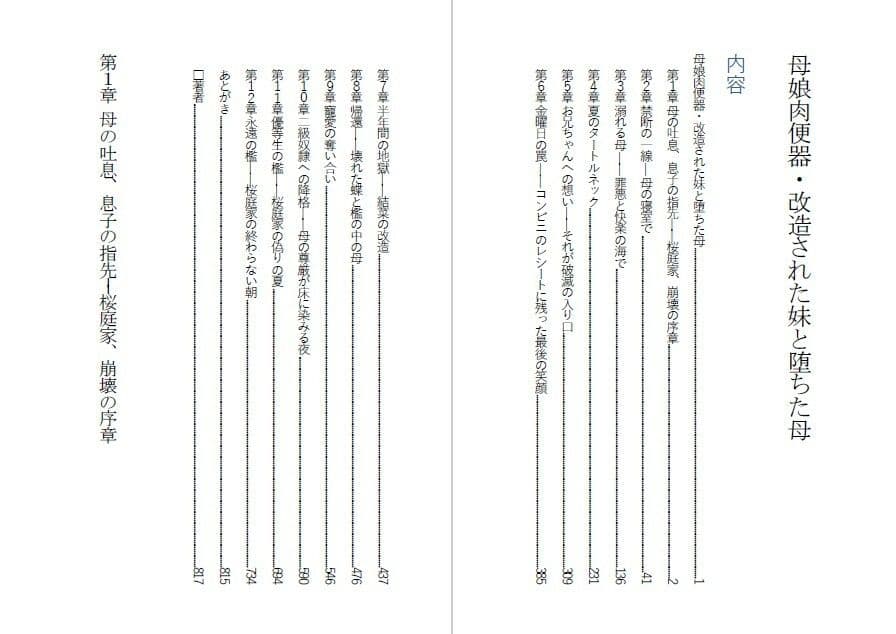 母娘肉便器・改造された妹と堕ちた母 サンプル1