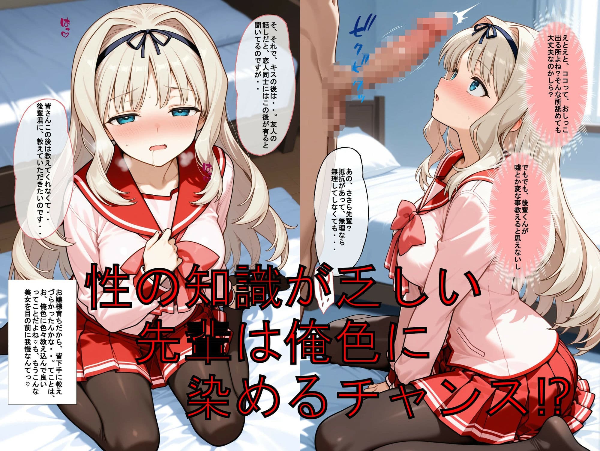 推しキャラ召喚した俺！  無知で健気な先輩と甘美で最高なエッチを  〜久〇川  ささら〜 サンプル3