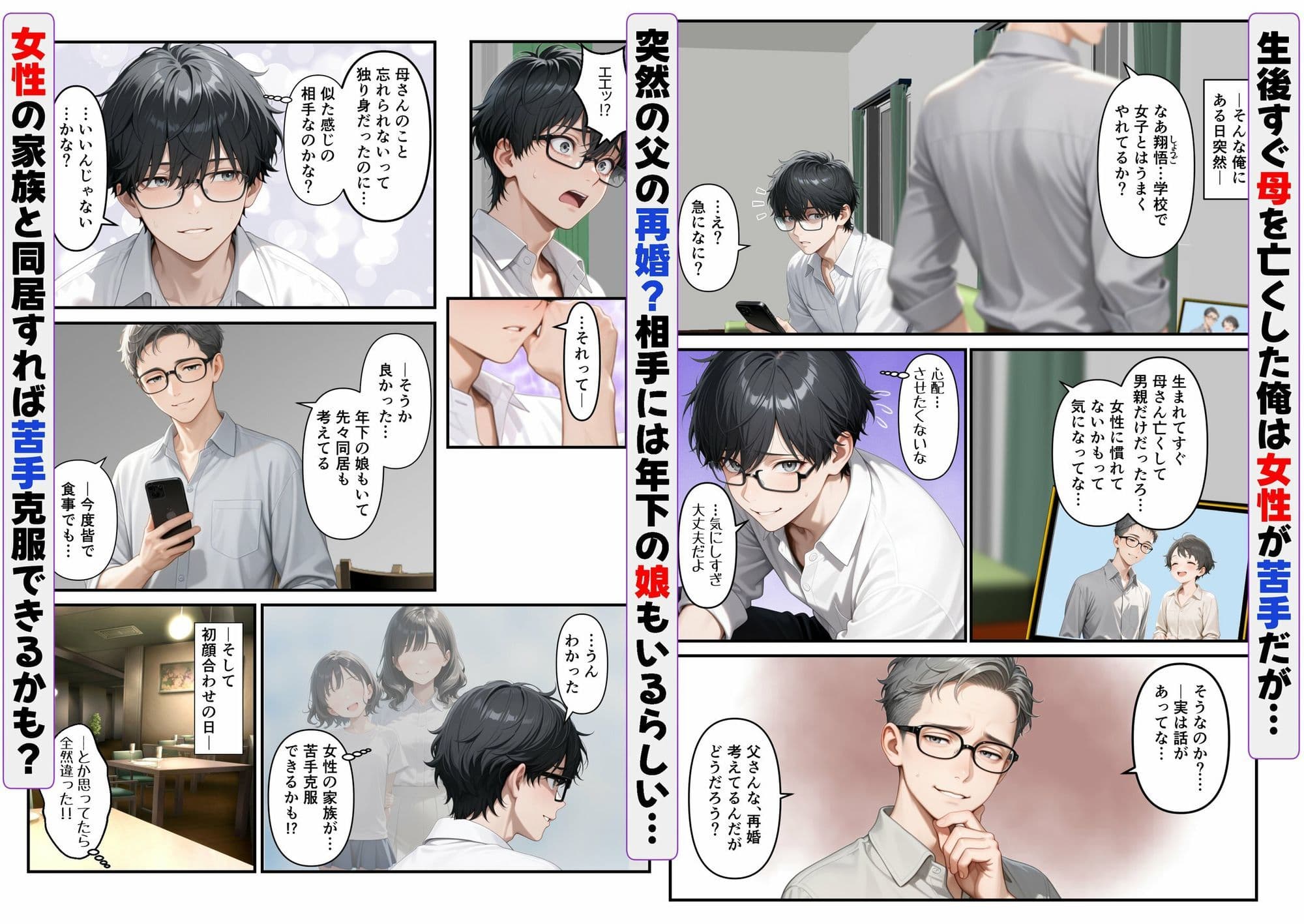 女性が苦手な俺にかわいい巨乳ギャルの義妹ができて一線超えて生ハメ中出しした話 サンプル1