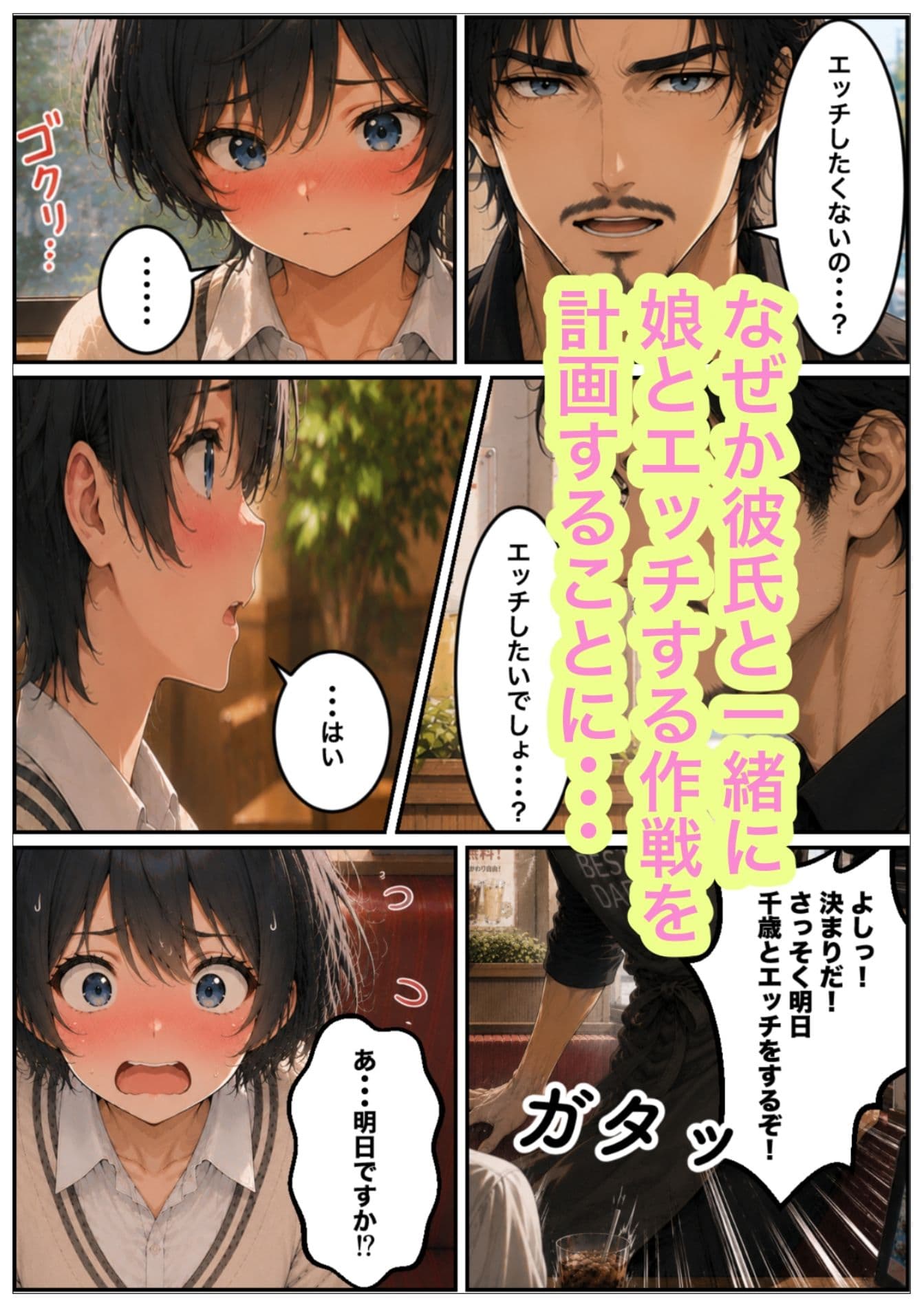 娘が可愛すぎて、父は今日も空回る。 サンプル5