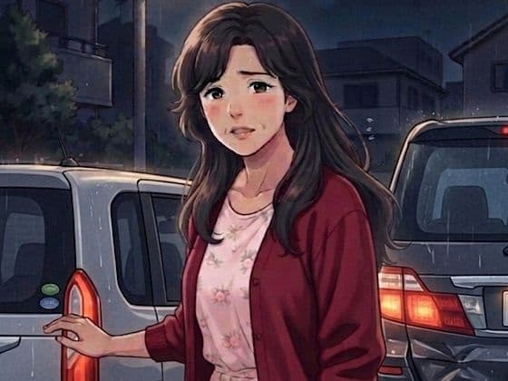 【官能小説】ポチャかわ奥さんにオカマほられた話  第一話  深夜の事故と人妻の秘密