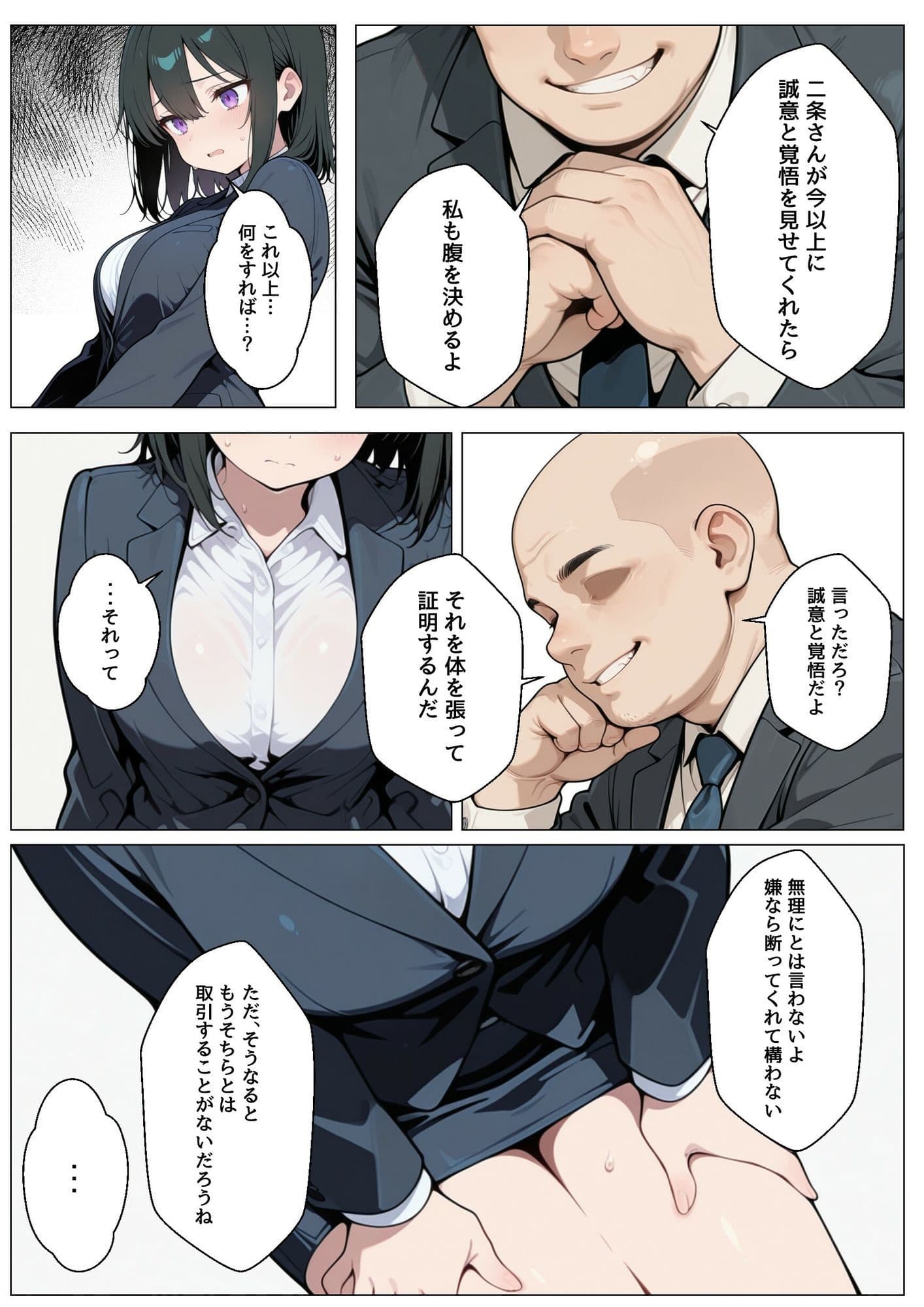 後輩彼女のNTR枕営業 サンプル3