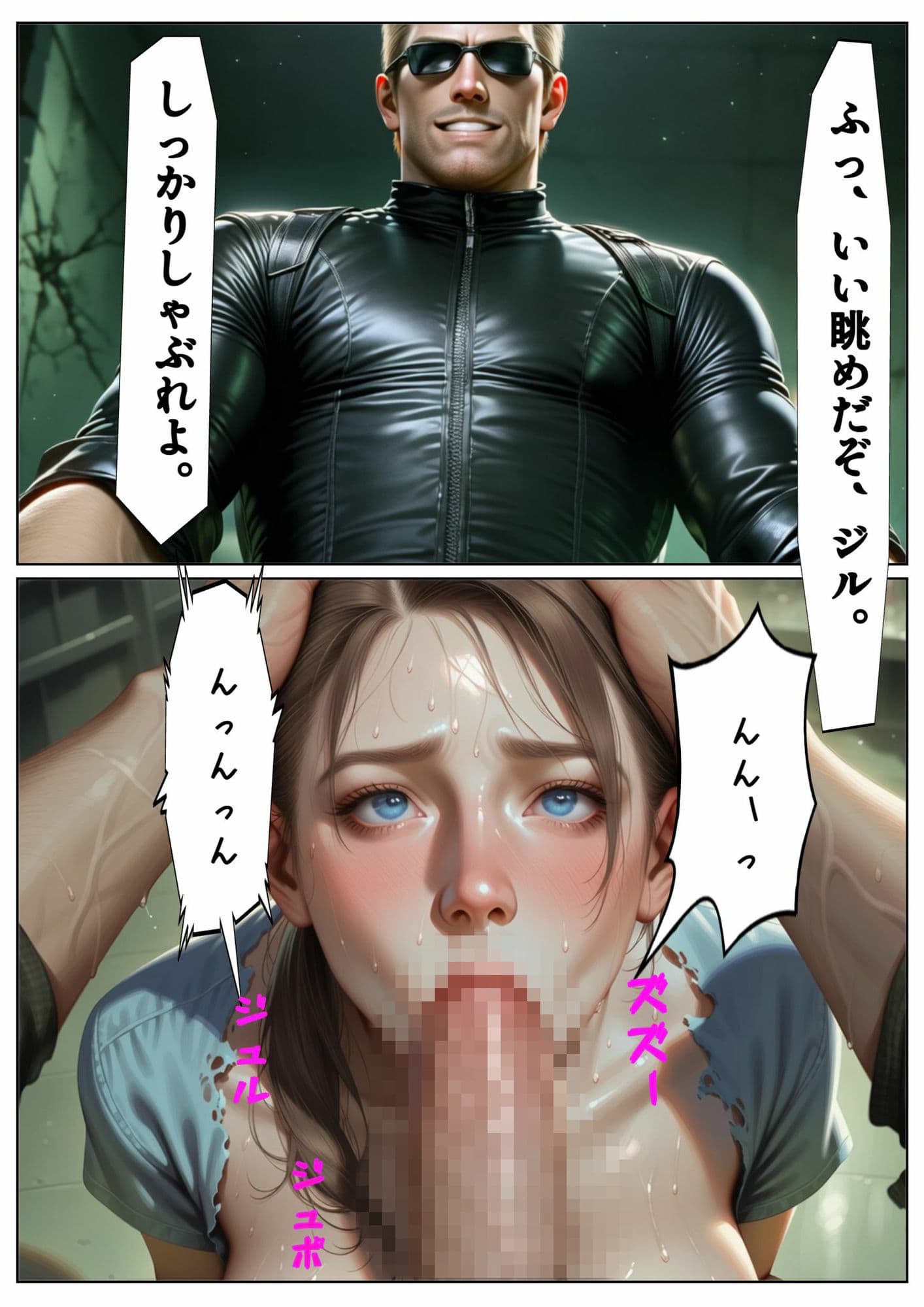 The dark side of RE5 〜ジ〇・バレンタインの消し去りたい過去〜 サンプル3