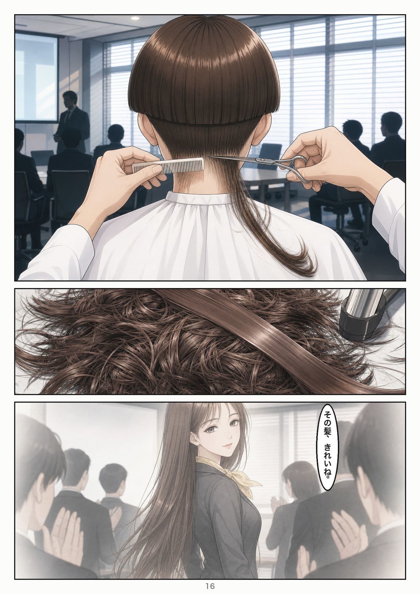 詫び髪 第一話「けじめ」 サンプル2