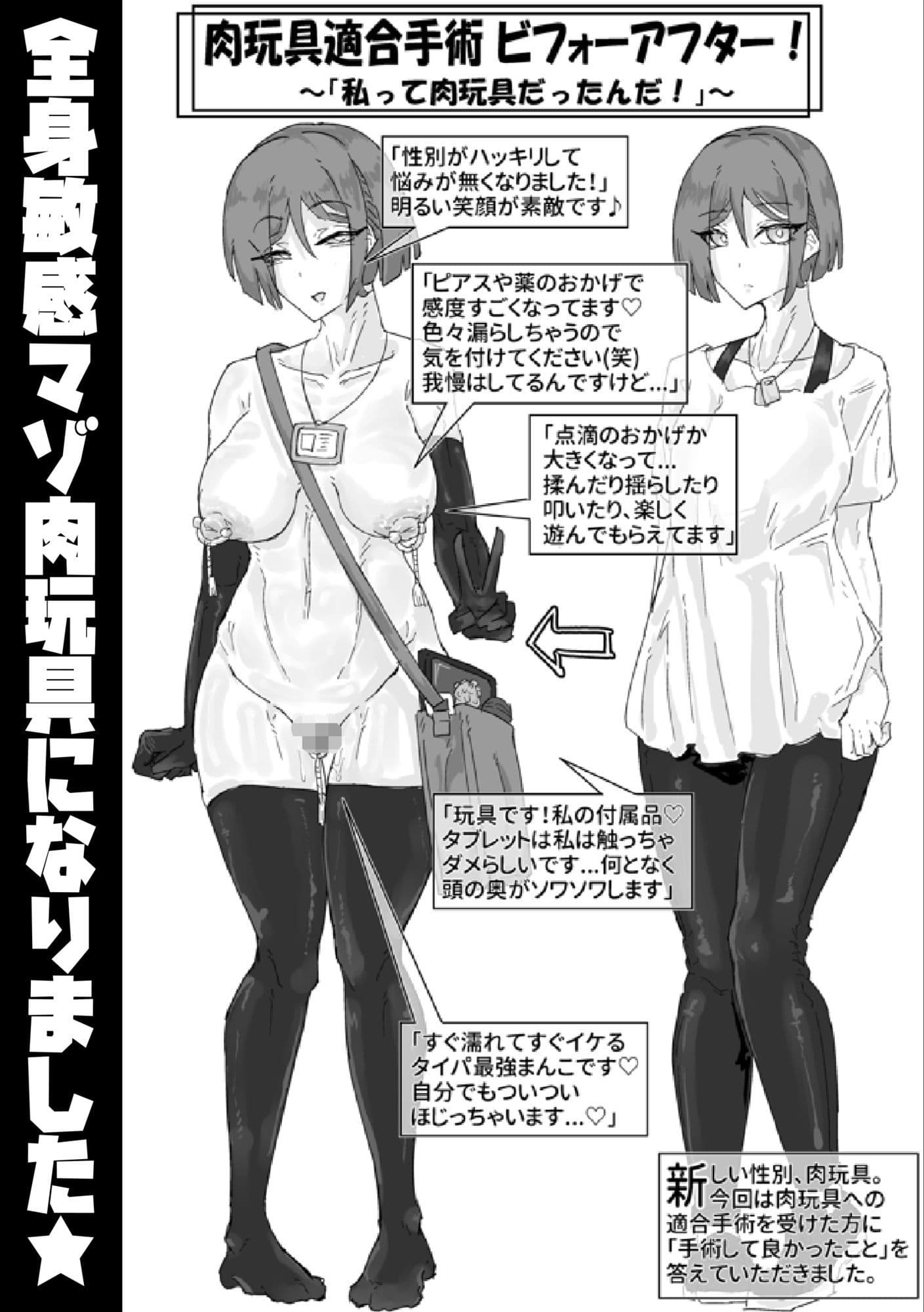 マゾ肉化適合手術 〜弐玖面 千弥は性別・肉玩具〜 サンプル3