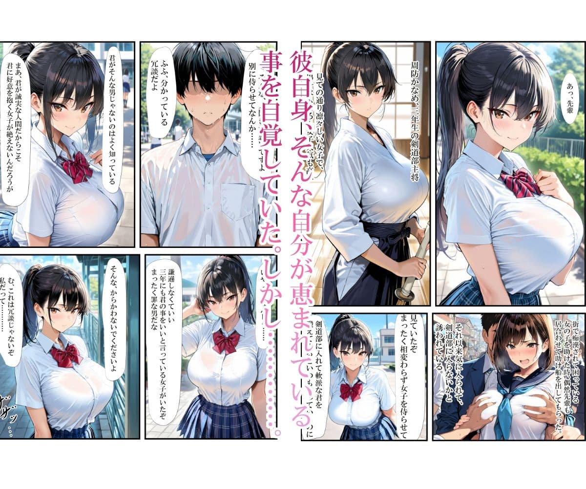 催〇アプリを手にした教師に周囲の美少女を好き放題食い散らかされる話 サンプル2
