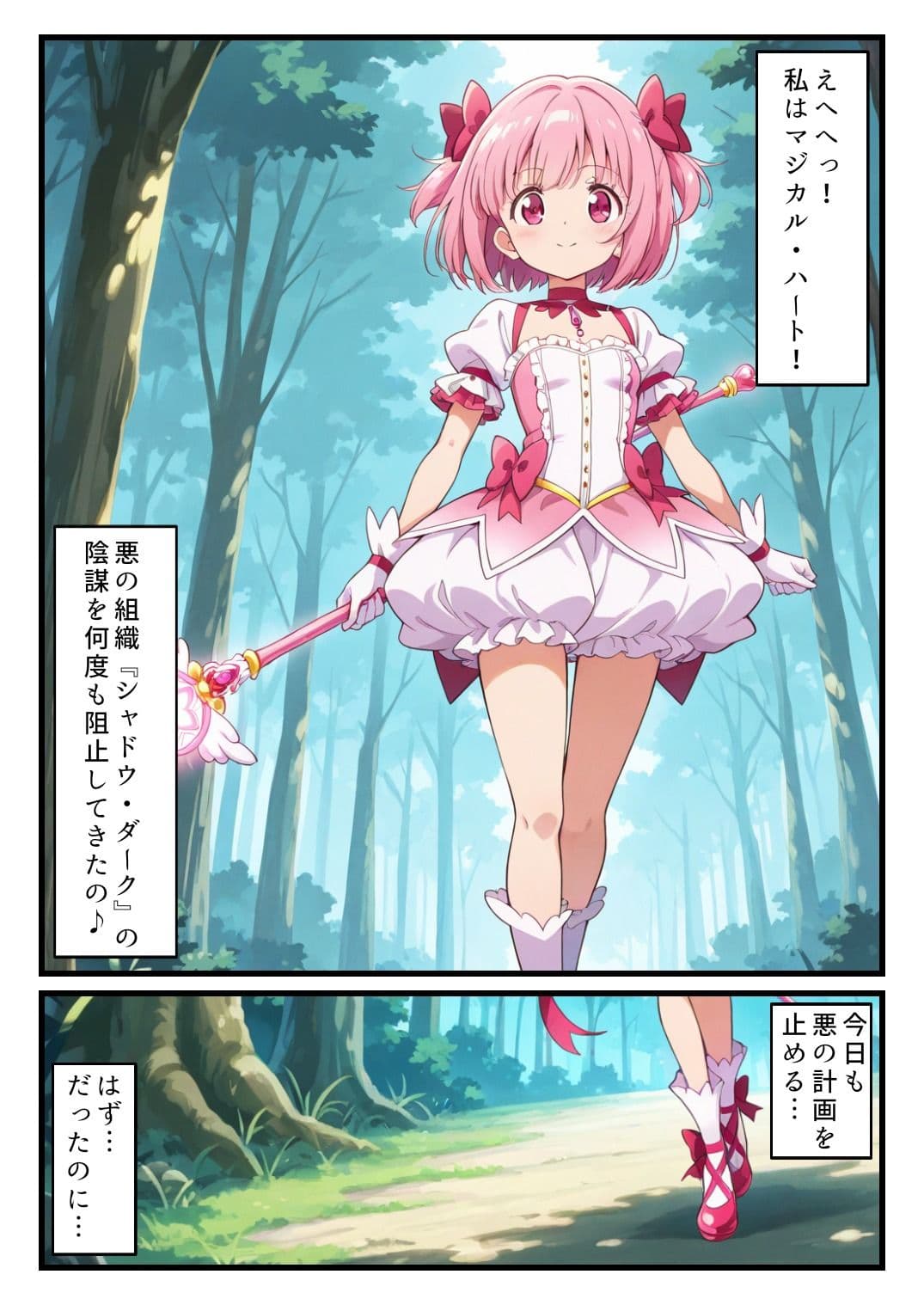 敗北魔法少女〜マジカル・ハートが粉砕され、肉便器に堕ちるまで〜 サンプル1