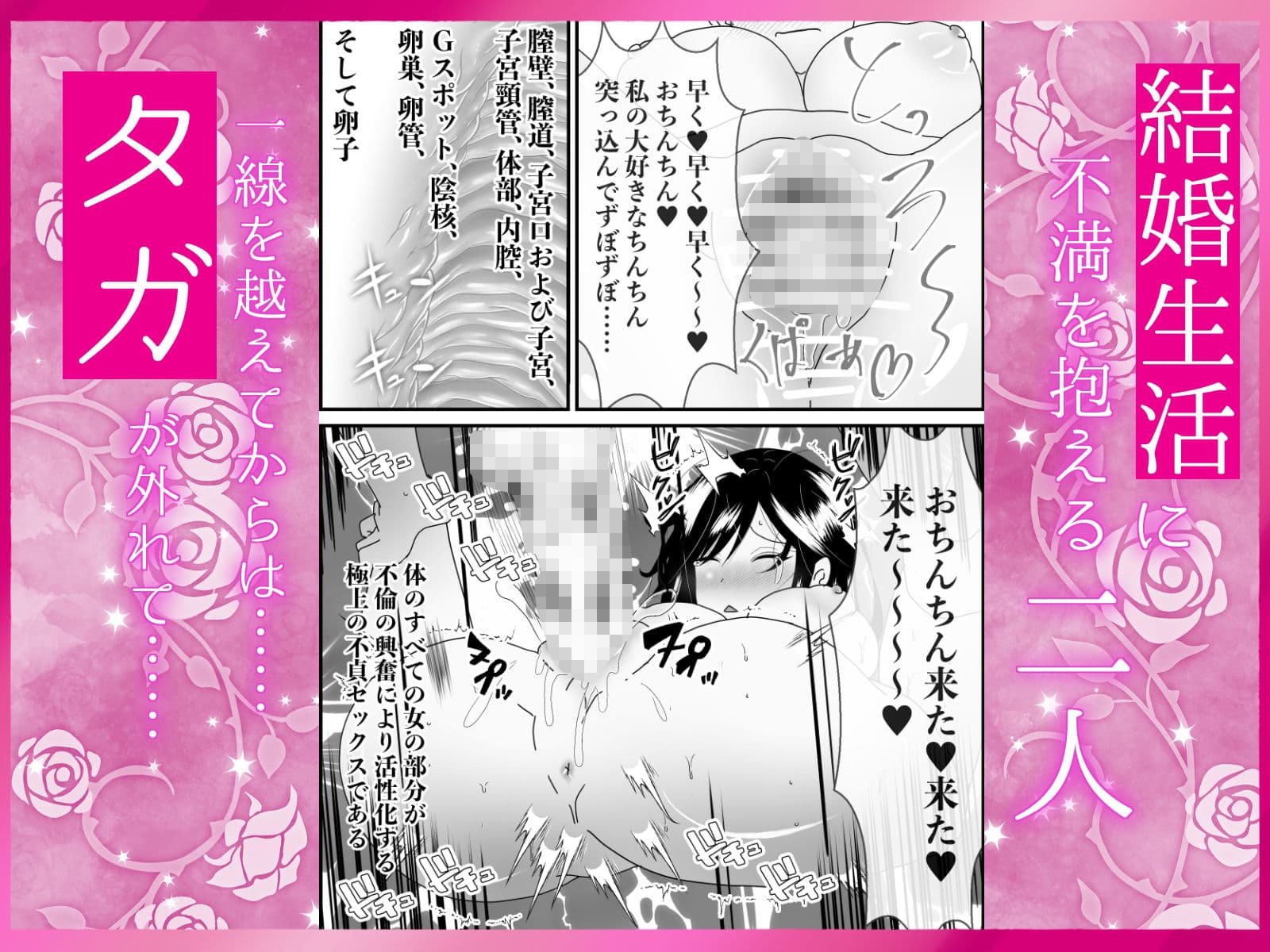 結婚に不満があるので寝取られ不倫ナマ中出し〜もうどうにでもなれ〜後先考えず『気持ちよさ最優先中出し』 サンプル1