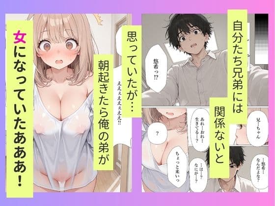 弟が突然妹になったので責任もって中出しセックスして嫁にします サンプル2
