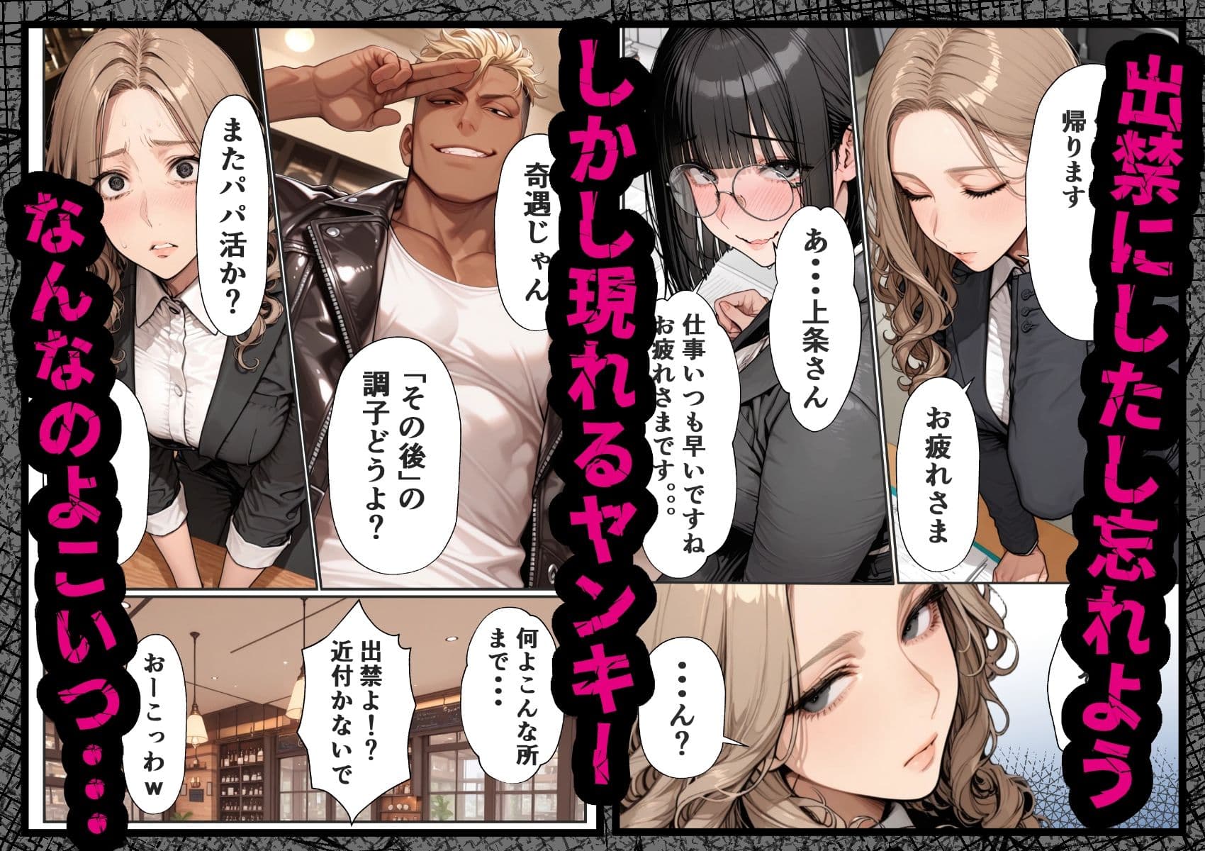 パパ活狩り。バリキャリ爆美女を全破壊する話 サンプル9