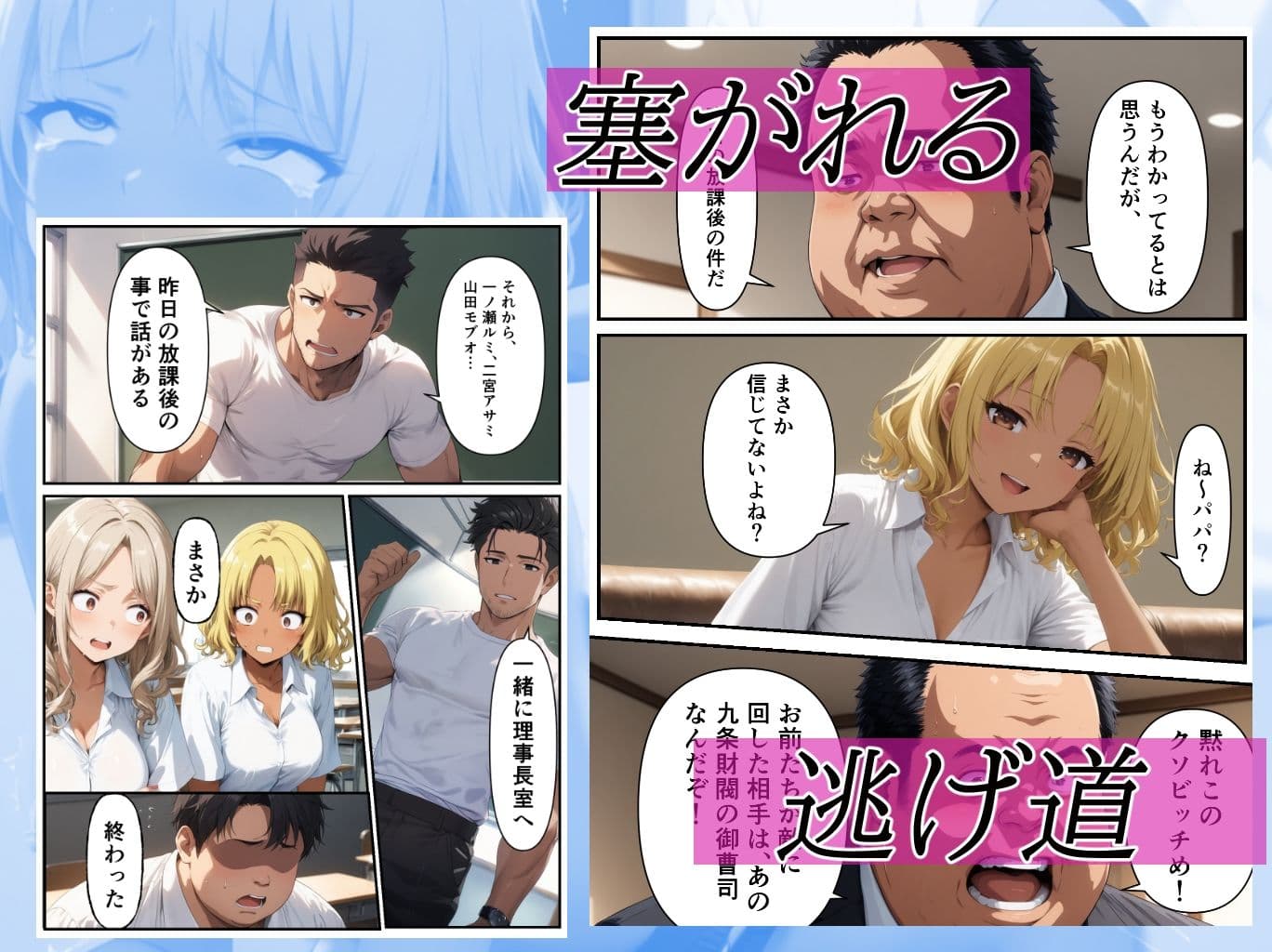理事長の娘だからって、ここまで好き放題していいんですか？復讐編 サンプル6