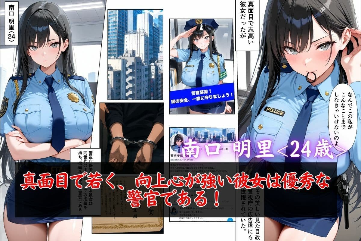 潜入捜査失敗 。〜巨乳女警の淫らな末路〜 サンプル1