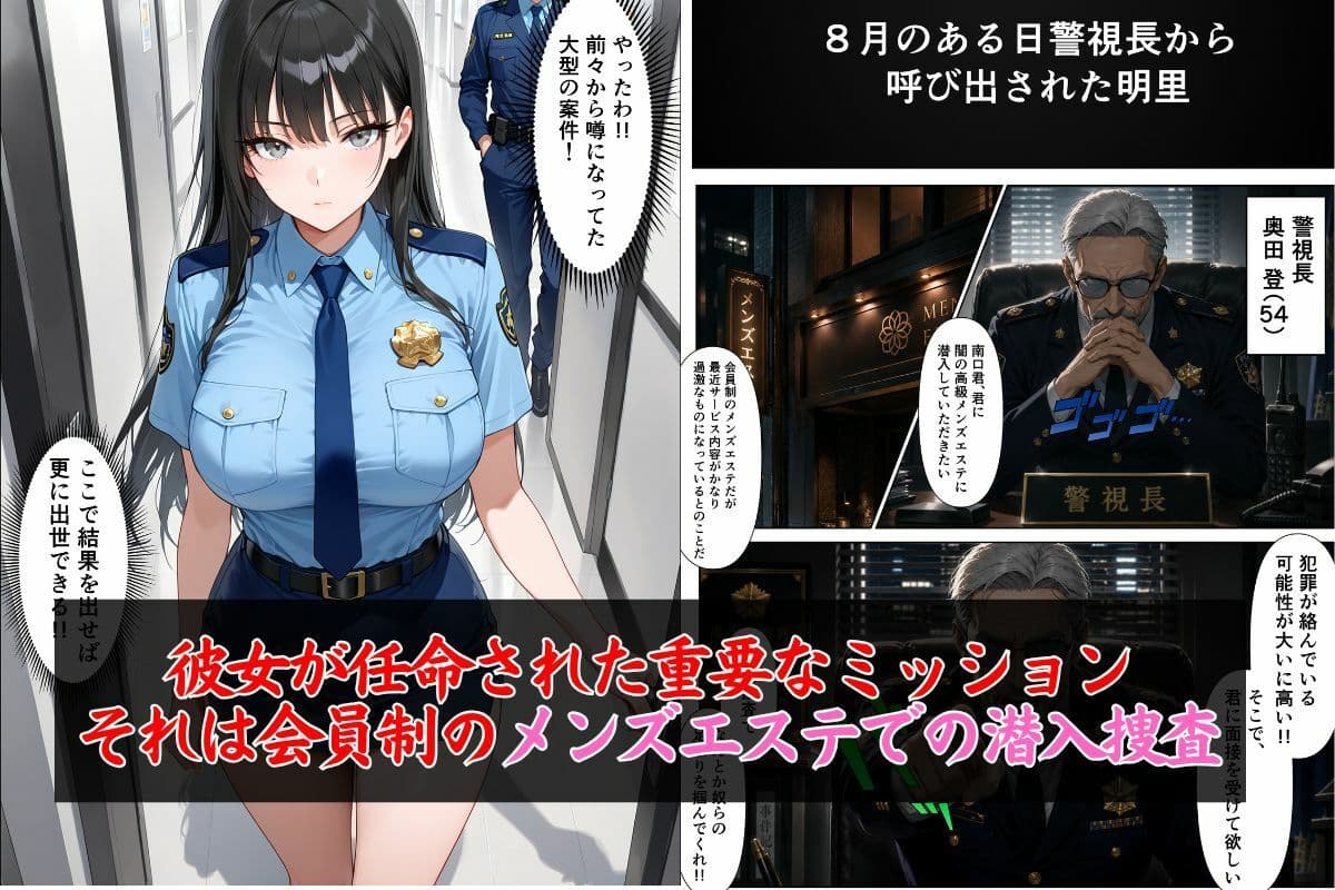 潜入捜査失敗 。〜巨乳女警の淫らな末路〜 サンプル2